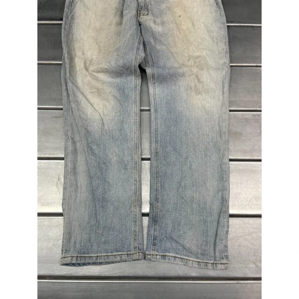Levis 541 Jeans Mens 36X30‎ Blue Light Wash Denim Athletic Taper Leg